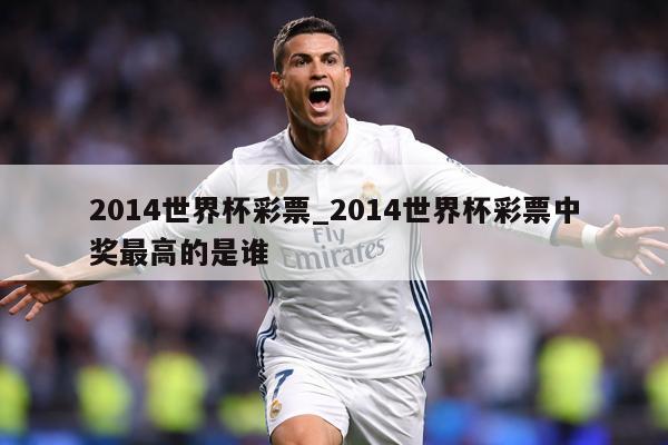 2014世界杯彩票_2014世界杯彩票中奖最高的是谁